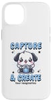 iPhone 14 Plus Cute Camera Dog Photographer Photo Capture & Create Puppy Case