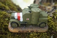 RE0338 AUTOMITRAILLEUSE AUSTIN PUTILOV HALF- TRACK 1 ERE GUERRE CHAR 7 SUR 9