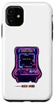 Coque pour iPhone 11 Manette de jeu d'arcade rétro classique