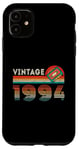 iPhone 11 Vintage 1994 Birthday Retro Cassette Tape 30 Years Old Gifts Case