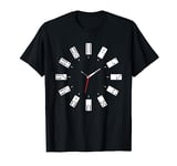 Domino Clock - Domino Player Dominoes Lover Tile Game T-Shirt