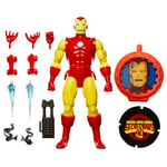 Marvel Legends Series Iron Man, Avengers Retro Marvel Comics Secret Wars Collectible 6 Inch Action Figure