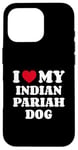 iPhone 16 Pro I Love My Indian Pariah Dog Case