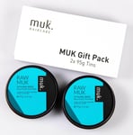 Raw Muk Hair Wax Twin GIFT Pack 2x 95g - Firm Hold just £12.45 each!