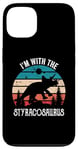 iPhone 13 I'm With The Dinosaur Styracosaurus, Retro Dino Gifts Kids Case