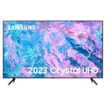 65 Inch CU7100 UHD HDR Smart TV (2023) - 4K Crystal Processor, Adaptive Sound Audio, PurColour, Built In Gaming TV Hub, Smart TV Streaming & Video Call Apps And Image Contrast Enhancer