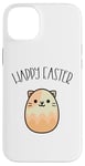 iPhone 14 Plus Funny Happy Easter Cat Egg Shaped Kawaii Otaku Anime Case