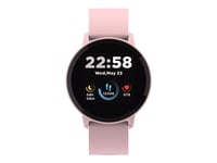 Canyon Sw-63 - 42 Mm - Smart Klocka Med Rem - Silikon - Display 1.3" - 512 Kb - Bluetooth - 35 G  - Rosa