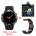 2024 Original KOSPET TANK T3 Ultra GPS Smart Watch Men Smartwatch 470Mah Digital