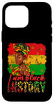 Coque pour iPhone 16 Pro Max I am Black History Juneteenth celebration afro-américain