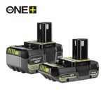 Ryobi RB18252 18V 2.0 + 5.0 AH Batteri Sett