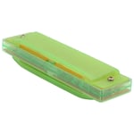 (Green)Harmonica Mouth Organ Harp Diatonic Harmonica 10 Holes With Storage Box