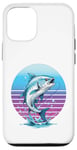 Coque pour iPhone 12/12 Pro Tarpon Poisson Sauvage Silver Kings Océan Atlantique