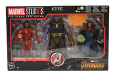 Marvel Legends First 10 Years - Iron Man Mark L, Thanos & Doctor Strange 3-Pack