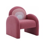 Fauteuils pour Enfants Fauteuil Mignon Enfant 1 Place Fauteuil Enfant avec Assise Épais Fauteuil Club Enfant pour Salon, Rose