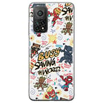 ERT GROUP Coque de téléphone Portable pour Xiaomi Redmi Note 11T 5G/11S 5G/POCO M4 Pro 5G Original et sous Licence Officielle Marvel Motif Avengers 026, Coque en TPU