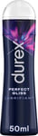 Durex Lubrifiant Perfect Gliss - Lubrifiant Silicone Longue Durée - Sexe Anal -