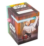 Gamegenic Star Wars Unlimited Soft CRATE - Full-Color Printed & Officially Licensed Durable Deck Box, Holds 60 Double-Sleeved Cards, TCGs and LCGs, Obi-Wan Kenobio/Darth Maul, Made by