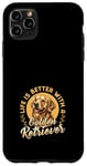 Coque pour iPhone 11 Pro Max Golden Retriever Chien Race Golden Retriever