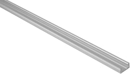 Aluminiumprofil för LED-strip, Silver, 2 m