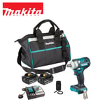 Makita DTW300TX2 Brushless 1/2" Impact Wrench 2 Batteries & Charger With Case