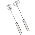 Kitchen Easy Whisk Shaker Stainless Steel Egg Beater Cake Blender Cream Stirrer