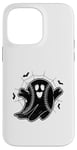 Coque pour iPhone 14 Pro Max Pichet attrape-balle molle fantôme d'Halloween