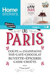 DRAEGER PARIS 1886 | Sticker Transfert Café De Paris Multicolore | Autocollant Décoratif en Papier pour Murs, Portes, Meubles | Convient sur Surfaces Lisses: Peint, Métal, Verre | Fabriqué en France