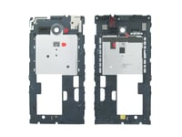 Genuine Sony C5302, C5303, C5306 Xperia SP Chassis / Middle Cover (Black Ring...