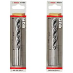 Bosch Professional Brad Point Drill Bit (for Wood, Ø 9 x 80 x 120 mm, Accessories Rotary Drills) (Pack of 2)