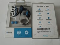 Jam Audio Transit Mini Bluetooth Earbuds - blue