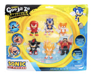 Goo Jit Zu Sonic the Hedgehog Super Squishy Mini Figure Set - 6pk New With Box