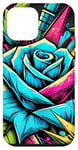 iPhone 12 mini Floral Rose Botanical Art, Vibrant Street Style, Love Roses Case