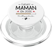 Future Maman en 2026 - Humour Grossesse Femme Enceinte PopSockets PopGrip pour MagSafe