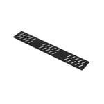 Grille d'évacuation l.79,5 cm pour receveur de douche Pedra et Pure 2, noir, Galedo