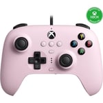 -8Bitdo manette filaire Ultimate pour Xbox Series X, Xbox Series S, Xbox One, Windows 10 & Windows 11 - Rose