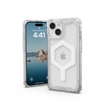 UAG Rugged Case for Apple Iphone 15 [6.1-inch] - Plyo Magsafe Ice/White - baksidedeksel for mobiltelefon