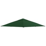 Outsunny Toile de Rechange pour pavillon tonnelle Tente Toit de Remplacement Gazebo de Jardin Tissu Polyester Haute densité 180 g/m² Anti-UV 3 x 3 m Vert