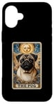 iPhone 16 Plus The Pug Tarot Card Dog Lover Pug Dogs Owner Case