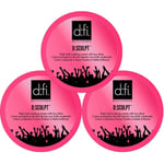 3-Pack D:fi d:sculpt 75g Transparent