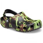 Crocs Childrens/Kids Spray Camo Clogs - 12 UK Child