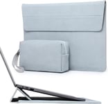 13 Pouces Housse Pour Ordinateur Portable Avec Stand Réglable Pour Macbook Pro 13 M2 M1 2024-2016, Macbook Air 13 M3 M2 M1 2024-2018, Ipad Pro/Air 13, Surface Pro, Avec Pochette, B[ADP2201082]