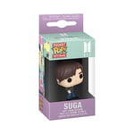 Funko Pop! Keychain: BTS - Dynamite - Suga - Mini-Figurine en Vinyle à Collectionner Porte-clés Fantaisie - Cadeau de Noël - Idée de Cadeau - Produits Officiels - Music Fans - Mini-Figurine