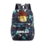 Roblox Ryggsäck Barn Skola Väska Studenter Bokväska Resväska Present