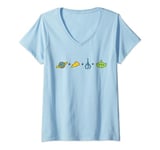 Disney and Pixar’s Toy Story Alien Emoji Code Formula V-Neck T-Shirt