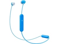 Sony Wi-C300 Headset Wireless In-Ear Calls/Music Micro-Usb Bluetooth Blue