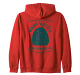 Woody Willie's Bush Trimming, Funny Company Gardening Zip Hoodie