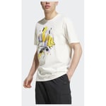 adidas Real Madrid Seasonal Graphic Tee, størrelse Medium