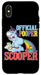 Coque pour iPhone X/XS Official Pooper Scooper -_ -