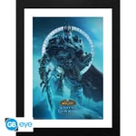 WORLD OF WARCRAFT - Framed print "Lich King" (30x40)